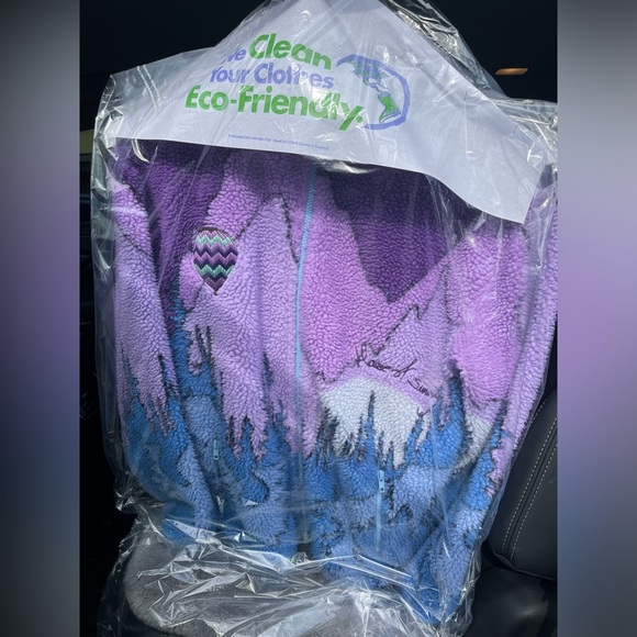 House of sunny anthropologie Mountains should be climbed fleece jacket XS - Picture 14 of 16